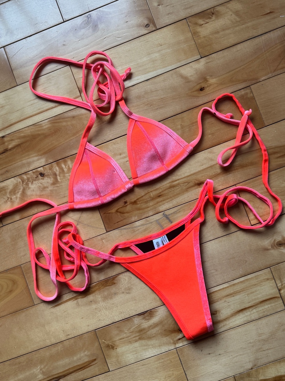 Hoaka swimwear sunset velvet
